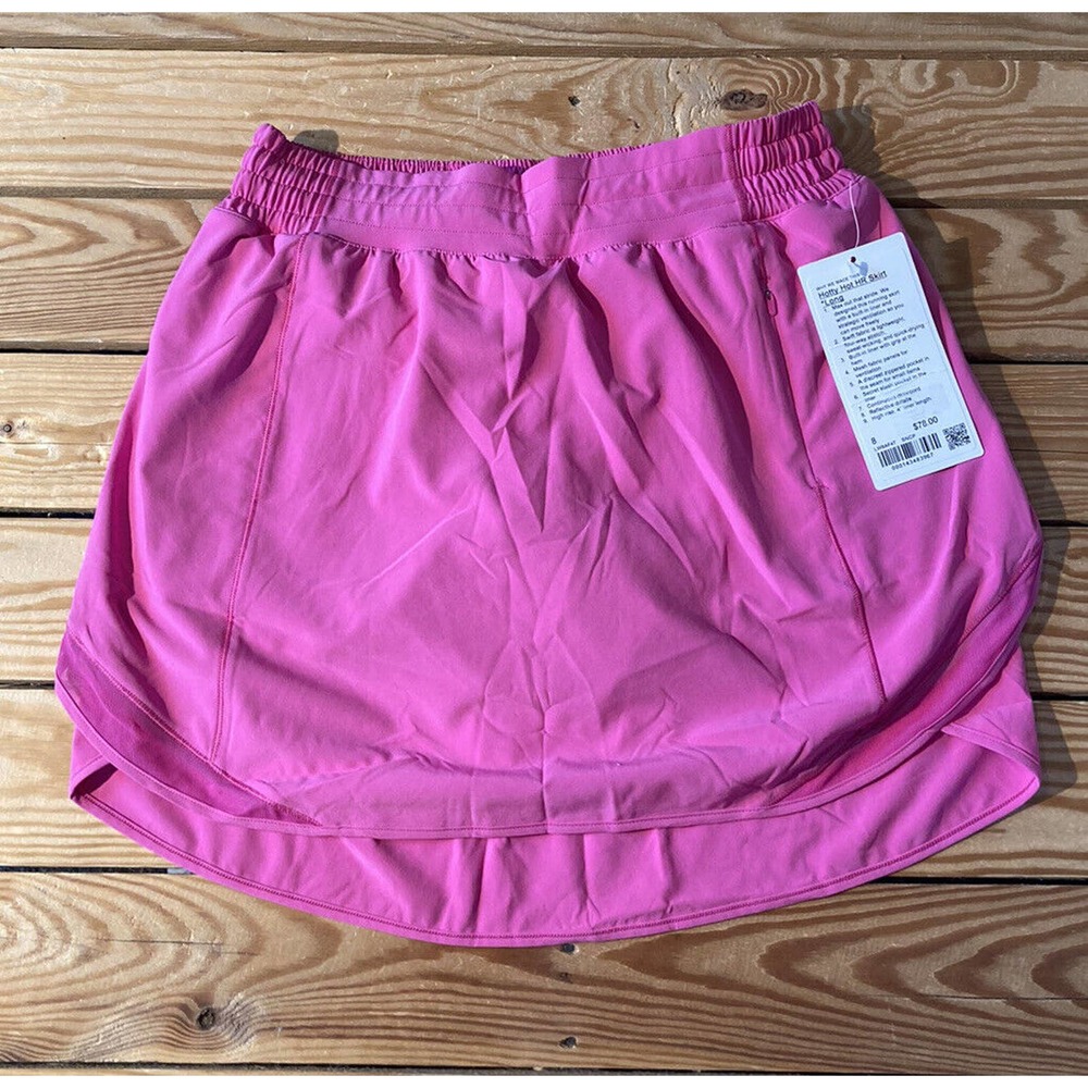 NWT Lululemon Hotty Hot High Rise Skort Size 8